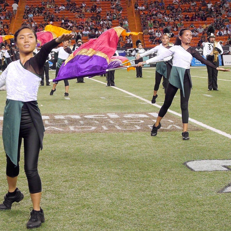 UH-Bands-Color-Guard