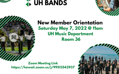 UH Bands New Member Orientation