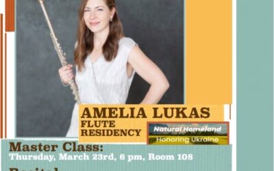 Amelia Lukas flute masterclass & recital